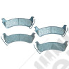 Brake Pad Kit, Rear; 03-07 Jeep Liberty KJ