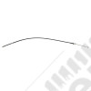 Parking Brake Cable, RR; 76-78 Jeep CJ