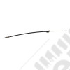 Parking Brake Cable, Rear, Left, 11 In Drum, Bolt-On; 76-86 Jeep CJ