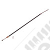 Parking Brake Cable, Rear, Left, 11 In Drum, Bolt-On; 76-86 Jeep CJ