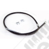 Parking Brake Cable, Front, Right, 11 In Drum, Bolt-On; 76-86 Jeep CJ