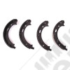 Parking Brake Shoe Kit; 05-10 Grand Cherokee/Commander
