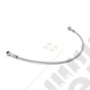Brake Hose Kit, Front, Stainless Steel; 76-81 Jeep CJ5/CJ7/CJ8