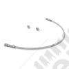 Brake Hose Kit, Rear, Braided Stainless Steel; 67-73 Jeep CJ