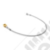 Brake Hose Kit, Rear, Braided Stainless Steel; 76-86 Jeep CJ