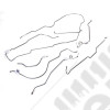Brake Line Kit, Full; 76-78 Jeep CJ7
