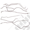 Brake Line Kit, Full; 76-79 Jeep CJ7
