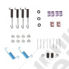 Brake Shoe Hold Down Kit; 72-77 Jeep CJ
