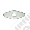Drum Brake Shoe Anchor Plate; 78-06 Jeep CJ/Wrangler YJ/TJ
