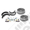 Drum Brake Rebuild Kit; 90-06 Jeep Wrangler, for Dana 35