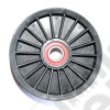 Accessory Drive Belt Idler Pulley, No AC; 02-06 Wrangler/Liberty, 2.4L