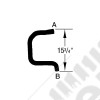 Radiator Hose, Lower; 1998 Dodge Caravan, 3.0L