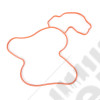 Engine Water Pump Gasket; 05-13 Commander/Grand Cherokee XK/WK, 5.7L