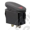 Rocker Switch, 2 Position, Red