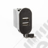 Rocker Switch, Dual USB Port