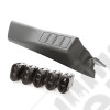 Switch Pod Kit, A-Pillar, 4 Etched Switches, LHD; 11-18 Wrangler JK
