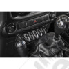 Switch Panel Kit Lower, 5 Etched Switches 11-18 Jeep Wrangler JK