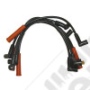 Ignition Spark Plug Wire Kit; 91-06 Jeep, 2.4L/2.5L