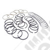 Engine Piston Ring Kit, .060; 54-64 Jeep CJ, 226 CID