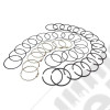 Engine Piston Ring Kit, Standard; 71-75 Jeep CJ, 304 CID