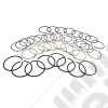 Engine Piston Ring Kit, .010; 71-75 Jeep CJ