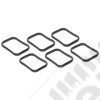 Engine Intake Manifold Gasket Kit; 02-12 Jeep Liberty KK/KJ, 3.7L