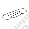 Engine Valve Cover Gasket, Left; 05-12 Jeep, 3.7L