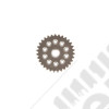 Engine Oil Pump Sprocket; 12-16 Jeep Wrangler JK, 3.6L