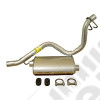 Exhaust Muffler/Tailpipe Kit; 93-95 Jeep Wrangler YJ