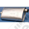 Exhaust Muffler; 87-92 Jeep Wrangler YJ, 2.5L/4.0L