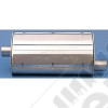 Exhaust Muffler; 97-02 Jeep Wrangler TJ, 2.5L/4.0L