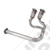 Exhaust Head Pipe, Catalytic Converter; 2000 Jeep Wrangler TJ