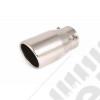 Exhaust Tail Pipe Tip; 07-12 Jeep Compass/Patriot MK, 2.0L/2.4L