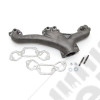 Exhaust Manifold Kit, Left; 72-91 Jeep CJ and SJ