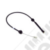 Carburetor Accelerator Cable, 27.75 Inch; 72-75 Jeep CJ