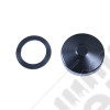 Gas Cap, Check Valve, Black; 45-69 Willys/Jeep