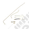 Fuel Line Kit; 50-52 Willys M38