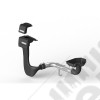 XHD Low Mount Snorkel Kit; 07-11 Jeep Wrangler JK, 3.8L