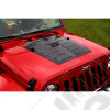 Hood Vent Insert, Black 07-18 Jeep Wrangler JK