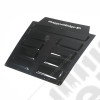 Hood Vent Insert, Primer; 07-18 Jeep Wrangler JK