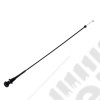 HVAC Heater Cable, Temperature, 21.5 Inch; 78-86 CJ5/CJ7/CJ8 Scrambler