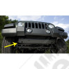 Skid Plate, Steering Components; 07-18 Jeep Wrangler JK