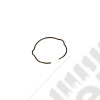 Steering Column Shaft Coupler Ring; 76-86 Jeep CJ