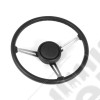 Steering Wheel Kit, Leather; 76-95 Jeep CJ/Wrangler