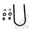 Suspension Leaf Spring U-Bolt, Front, Large; 41-71 Willys/Jeep