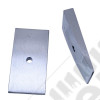 Suspension Leaf Spring Shim Kit, Rear, 6 Degree, 2.5 Inches Wide