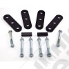 Suspension Leaf Spring Shackle Kit, Greaseable; 55-75 Jeep CJ