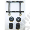 Suspension Leaf Spring Shackle Kit, Front 76-86 Jeep CJ