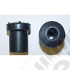 Suspension Leaf Spring Bushing, Front, Rubber 76-86 Jeep CJ