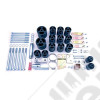 Suspension Body Lift Kit, 3 Inch; 97-06 Jeep Wrangler TJ